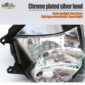 KOLMIO-LAM adapté pour HONDA CBR <span class=keywords><strong>1100</strong></span> XX phare partie avant phare CBR1100XX Super <span class=keywords><strong>Blackbird</strong></span> lampe frontale 1997 - 2007 - Product Image 5