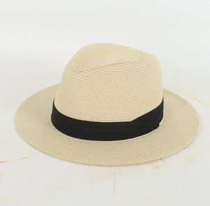 CL3051 Ingrosso Nuova Collezione Estiva Cappelli di Paglia Panama, Cappelli di Paglia da Sole, Cappelli di Paglia per Esterni con Protezione Solare, <span class=keywords><strong>Sombrero</strong></span> da Spiaggia - Product Image 1