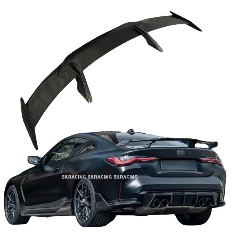 Notchback Universele Auto-Onderdelen Van Hoge Kwaliteit Koolstofvezel Aerodynamische Auto Achterspoiler Vleugel Exterieur Gt Stijl Vaste Carrosserie Kits