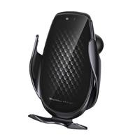 Chargeur de téléphone sans fil à induction automatique pour voiture, support de charge rapide, accessoire intelligent portable pour véhicule, modèle V3