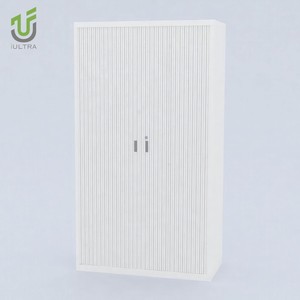 IULTRA Armoire de bureau sécurisée en acier avec portes coulissantes verrouillables, grand rangement en métal pour documents importants - Product Image 2