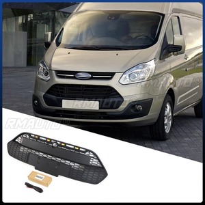 Griglia da corsa per paraurti anteriore dell'auto griglia per auto per 2012 di transito <span class=keywords><strong>Ford</strong></span>-2018 Kit carrozzeria <span class=keywords><strong>accessori</strong></span> per auto