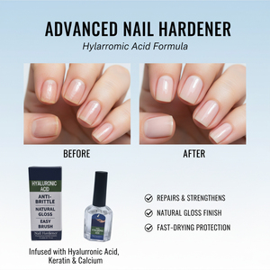 Traitement fortifiant pour ongles à l'acide hyaluronique et aux herbes, pour ongles fins et cassants, sérum de réparation professionnel, liquide à croissance rapide - Product Image 4