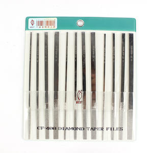 Fresas de lijado de metal suave con vástago optimizado, limas de sierra de molienda electroabrasivas para escariar agujeros, limas de productos surtidos, raspadores - Product Image 1