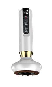 Cuerpo de acero inoxidable portátil Gua Sha Instrumento de terapia de calefacción Raspado eléctrico Masajeador de ventosas al vacío - Product Image 6