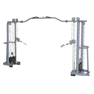Macchina Crossover a Cavi con Doppia Puleggia Regolabile, Attrezzatura Commerciale per Palestra e Fitness con Barra per Trazioni, Certificazione CE ISO OEM - Product Image 1