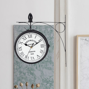 Treo đồng hồ kỹ thuật số Pin hoạt động không thấm nước Đồng hồ treo tường cho nhà trang trí trong nhà - Product Image 2