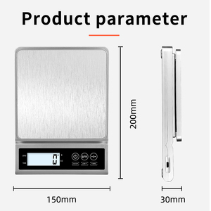 Balance électronique de cuisine, 10 kg, balance numérique pour la cuisine, pesage des aliments, vente en promotion - Product Image 3