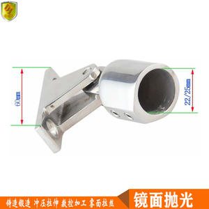 Pernos de Sillín de Doble Cabeza de 22 mm, Acabado Sedoso, Grado Marino, Acero Inoxidable 316 para Conexiones de Toldos/Cubiertas - Product Image 3