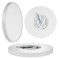 Plafonnier LED encastré à économie d'énergie de 12 pouces, lot de 2, 20 W équivalent à 200 W, plusieurs températures de couleur pour une utilisation en intérieur