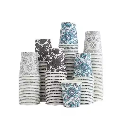 Customized Disposable Corrugate Hot Coffee /Tea/ Milk Tea Paper Cup Take Out Beverage Packaging Paper Cup with Lid