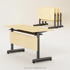 办公学校家具折叠可拆卸书房模块化会议室折叠桌