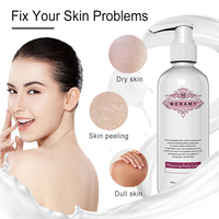 Soins de la peau de marque privée hydratants avec l'acide kojique Vitamine C Lotion pour le corps blanchissante Vente en gros Gluta Lotion pour le corps