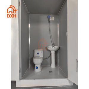 DXH <span class=keywords><strong>precio</strong></span> de fabricación personalizado portátil al aire libre móvil Wc prefabricado Camping baño Baño lavabo inodoro <span class=keywords><strong>para</strong></span> <span class=keywords><strong>eventos</strong></span> - Product Image 4