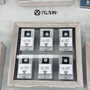 Diamante Sintético Certificado IGI, Corte Brillante Redondo, Relleno con HPHT CVD, Color D J&C, 0.3CT 0.5CT 0.8CT 1CT, VVS VS1, Creado en Laboratorio - Product Image 2