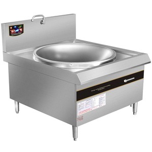 Cuisinière à <span class=keywords><strong>induction</strong></span> commerciale pour cantine, <span class=keywords><strong>plaque</strong></span> en cristal concave haute puissance, grand réchaud, 15/20/30 kW, cuisinière électrique pour friture - Product Image 1
