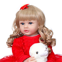 Vente chaude 60CM reborn bébé poupée haute Simulation silicone reborn poupée