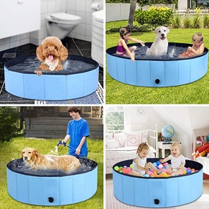 Piscina Plegable para Perros y Gatos, Ideal para Verano, Bañera para Mascotas, Cama para Perros y Gatos, Piscina Exterior para Mascotas - Product Image 5