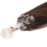 Extensions de cheveux 100% Remy naturels à micro-anneaux invisibles - Sans colle, sans chaleur, sans couture et d'apparence naturelle