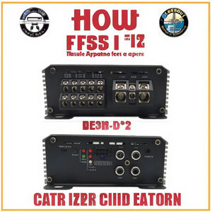 แอมพลิฟายเออร์รถยนต์ OEM ระดับ A 4 แชนแนล 4x150W + 600W RMS กำลังขับสูง สำหรับซับวูฟเฟอร์ 2 โอห์ม แอมป์ซับวูฟเฟอร์ 91-100dB SNR ตอบสนองความถี่ 10Hz-45kHz - Product Image 2