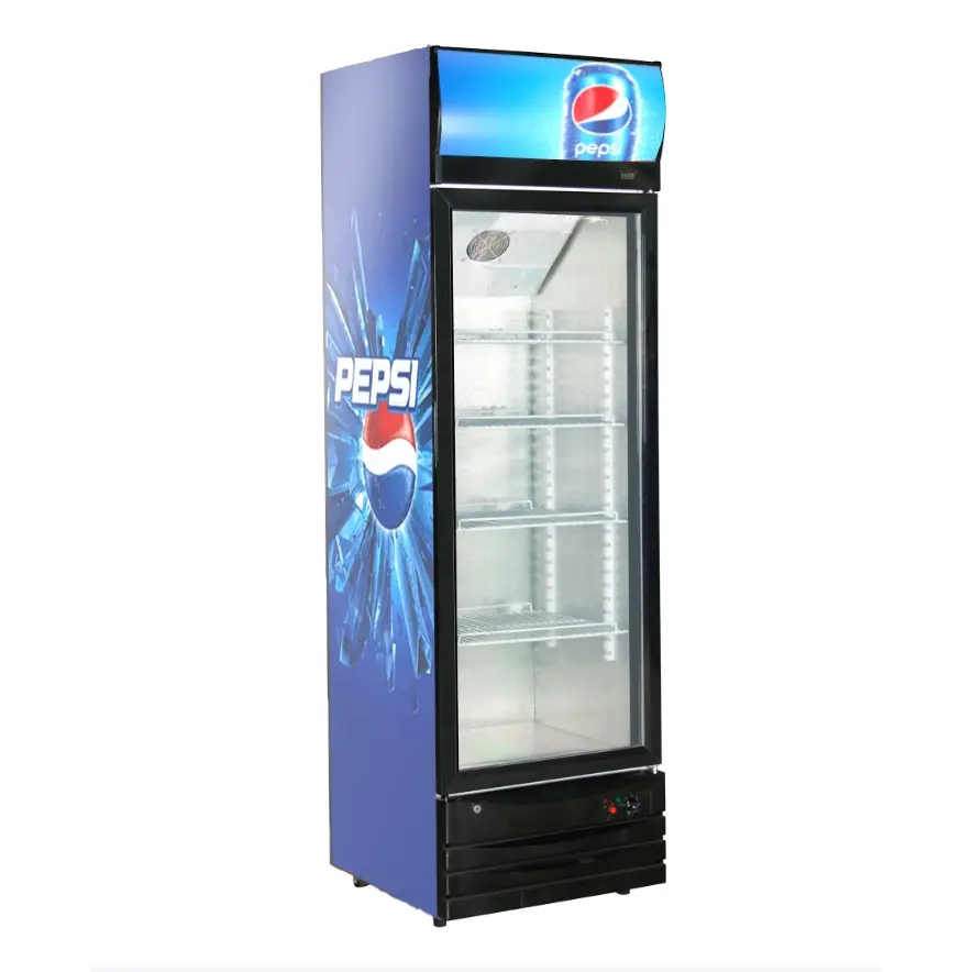 Réfrigérateur vertical d'affichage de boisson d'énergie de boisson de Pepsi