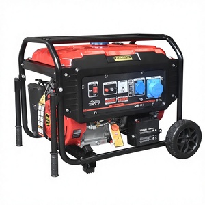 Generador de Gasolina de Alta Calidad de 5KW 25L con Alternador de Cobre Puro + AVR, Motor de 4 Tiempos, Interruptor de Circuito, Bajo Nivel de Emisiones y Seguro - Product Image 5