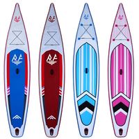 OEM Conception libre surf adultes planches gonflables stand up paddle planches gonflables 14 pieds planches de course course sup