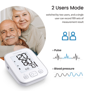 TRANSTEK Bluetooth Tensiomètre Fonctionnement à un <span class=keywords><strong>bouton</strong></span> Machine BP Appareils de mesure de l'hypertension artérielle numériques - Product Image 4