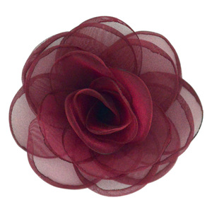 Coloré 3D mousseline de soie <span class=keywords><strong>fleur</strong></span> patchs 10cm décoration bricolage maille <span class=keywords><strong>tissu</strong></span> <span class=keywords><strong>fleur</strong></span> <span class=keywords><strong>pour</strong></span> bandeau/broches/chaussures/<span class=keywords><strong>robe</strong></span> - Product Image 5