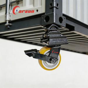Ruedas Giratorias de 6 Pulgadas con Núcleo de Hierro y Rodamientos de PU, Capacidad de 1250 kg, Ruedas de Envío ISO para Restaurantes y Logística, Nuevas - Product Image 3