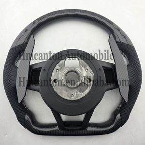 พวงมาลัยรถยนต์หนังคาร์บอนไฟเบอร์แบบขายส่งรุ่นใหม่สำหรับ Audi B9 B8 C8 A4 A6 A7 R8 TT RS A8 Q7 - Product Image 4
