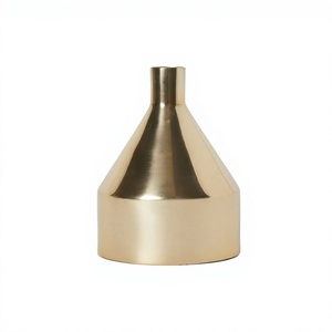 Modern Aluminum Flower Vase Eco-Friendly Durable Drainage Hole Stylish Home Decor Handmade India Customised Hanging B.S. - Product Image 6