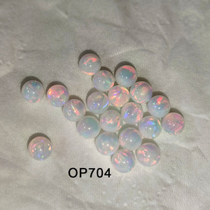 Perlas de Ópalo Sintético Galaxy Milky Sin Resina, Resistentes a Altas Temperaturas, para Arte en Vidrio - Product Image 6