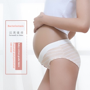 <span class=keywords><strong>Sous</strong></span>-vêtement de maternité pour début de <span class=keywords><strong>grossesse</strong></span> tardive à moyen terme <span class=keywords><strong>Grande</strong></span> <span class=keywords><strong>taille</strong></span> Antibactérien Entrejambe <span class=keywords><strong>Taille</strong></span> basse Mince à moyen terme 1889 - Product Image 2