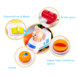Interactieve Educatief Batterij Operated Activiteit Bureau Baby Scene Railway Musical Leren Tafel - Product Image 3