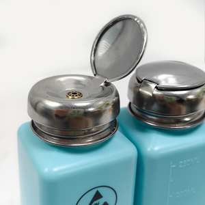 Dispensador de <span class=keywords><strong>Alcohol</strong></span> Líquido Antiestático Permanente Azul ALLESD, Botella de <span class=keywords><strong>Alcohol</strong></span> IPA ESD - Product Image 3