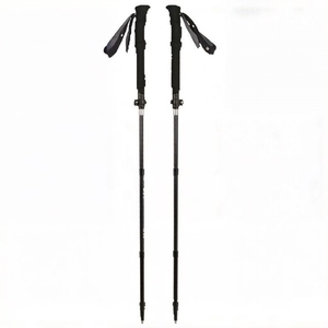 Bastón de Trekking Plegable de 5 Secciones, Ultraligero, de Fibra de Carbono 3K, Punta de Acero de Tungsteno, Longitud Ajustable de 35-130 cm, Mango de EVA, Bloqueo Rápido - Product Image 5