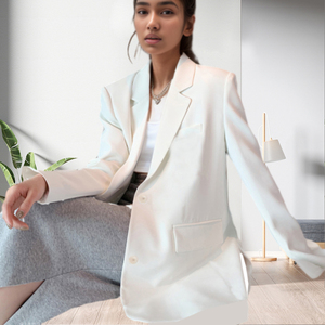 Vente en gros de chemises à manches longues surdimensionnées pour femmes, mode féminine - Product Image 6