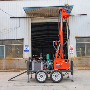 Giàn Khoan giếng nước hoàn toàn tự động với BƠM BÙN tiêu thụ nhiên liệu thấp nhỏ gọn 200m bánh nước giếng khoan Giàn Khoan - Product Image 2