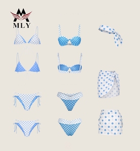 MLY Fabricante de Moda Praia Personalizada 2026 Novo Verão Feminino Conjunto de Duas Peças com Top Triângulo Biquíni Micro Fio Dental Sexy Traje de Banho - Product Image 4
