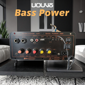 Tùy Chỉnh Hi-Fi Loa Siêu Trầm Điện Amp 12V/24V/220V Âm Bass Cao USB Điều Khiển Từ Xa Bluetooths D300 Khuếch Đại Hội Đồng Quản Trị Hiển Thị Stereo - Product Image 2