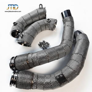 Tuberías de Escape Turbo de Alto Rendimiento con Protección Térmica para <span class=keywords><strong>BMW</strong></span> F90 M5 S63 4.4T 2018+, Barrera Térmica Avanzada, Juego de Tuberías de Competición - Product Image 4
