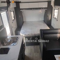 Camper Truck Expedition Nouveau Design Caravane Tout-Terrain Van 4x4 Camping-car pour le Camping et les Voyages à Vendre