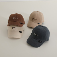 Gorra de Béisbol con Corona Suave y Logotipo Personalizado para Niños de 1 a 6 Años, Gorra de Papá de Algodón Puro, Cómoda, Transpirable, para Viajes al Aire Libre, Primavera
