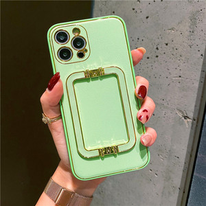 Funda de teléfono de cuero a prueba de golpes con logotipo personalizado, de lujo, <span class=keywords><strong>a51</strong></span> para samsung, con soporte magnético - Product Image 5