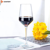 Verres à vin Gobelets à vin En plastique Sûr Tasse en verre Gobelet Rouge De Luxe Personnalisé PS Cadeaux Rond Logo Personnalisé Impression 1pcs 680ml