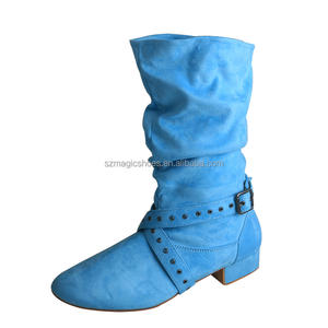 <span class=keywords><strong>Botas</strong></span> de baile de línea personalizadas para mujer, <span class=keywords><strong>botas</strong></span> con cordones, <span class=keywords><strong>botas</strong></span> de baile de campo de salsa latina <span class=keywords><strong>Beige</strong></span> - Product Image 3