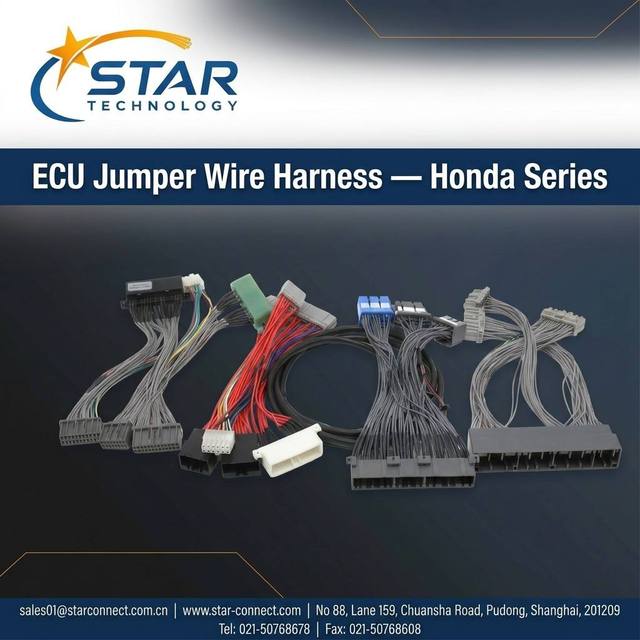 Automotive OEM Replacement Aftermarket Vehicle Main Body Engine Dashboard Wire Cable OBD Connector ECU Wiring Harness Assembly