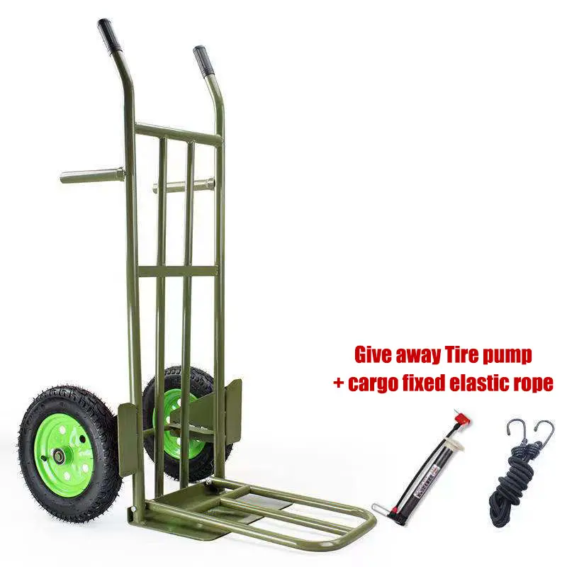 Luggage cart carrying used aluminum alloy folding cart trolley system