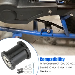 Tensor de Cadena de Bicicleta Mini HIAORS de 8 mm con Rodillo de 1-3/4\" para Coleman CT100U <span class=keywords><strong>Baja</strong></span> DB30 Motovox Mbx10 Predator 79cc 97cc Piezas - Product Image 2